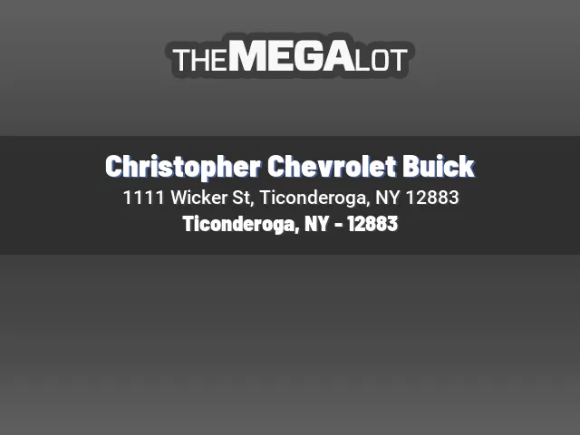 Christopher Chevrolet Buick