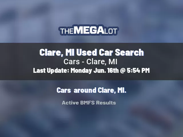 Clare, MI Used Car Search