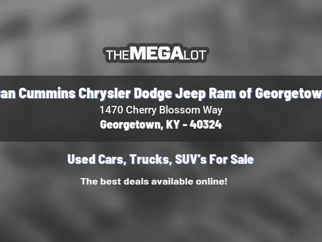 Dan Cummins Chrysler Dodge Jeep Ram of Georgetown