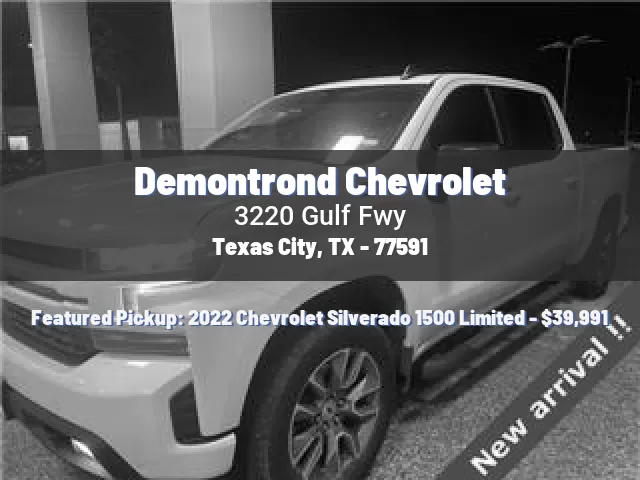 Demontrond Chevrolet