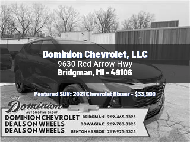 Dominion Chevrolet, LLC
