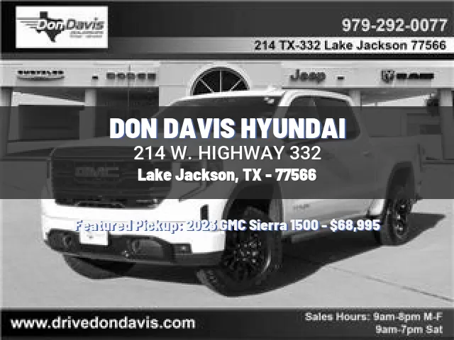 DON DAVIS HYUNDAI