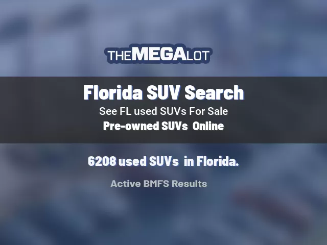 Florida SUV Search