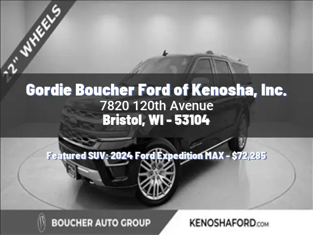 Gordie Boucher Ford of Kenosha, Inc.