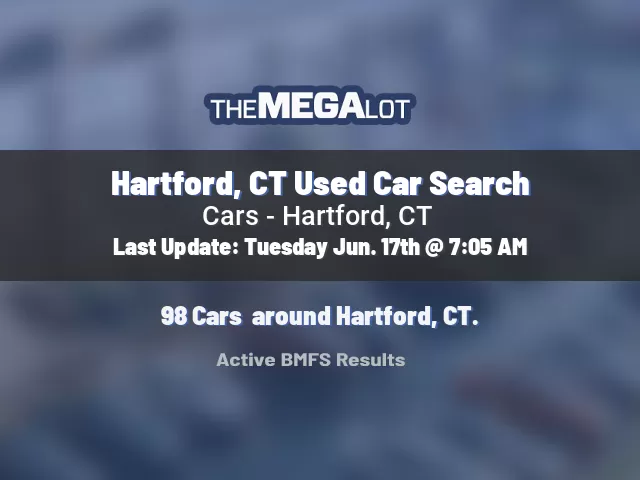 Hartford, CT Used Car Search