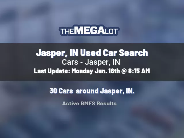 Jasper, IN Used Car Search