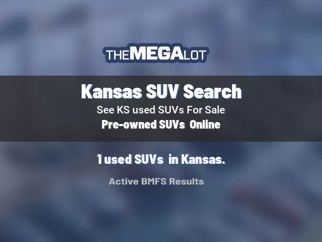 Kansas SUV Search