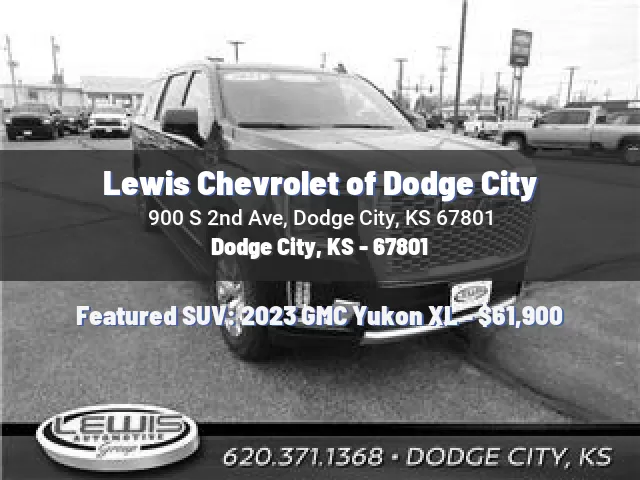 Lewis Chevrolet of Dodge City