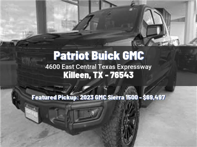 Patriot Buick GMC