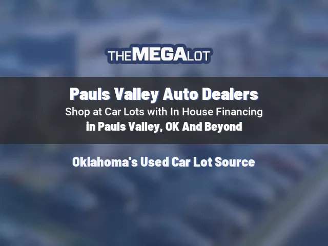 Pauls Valley Auto Dealers