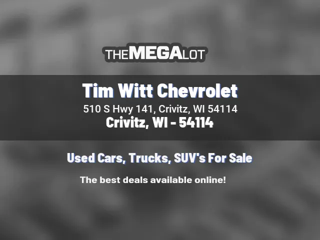 Tim Witt Chevrolet
