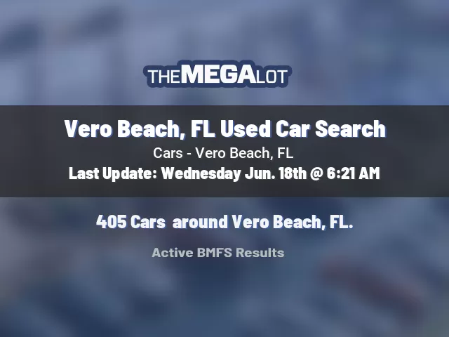 Vero Beach, FL Used Car Search