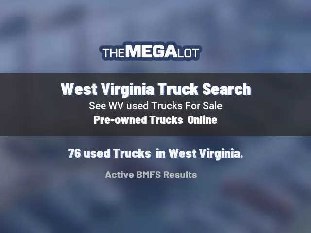 West Virginia Truck Search