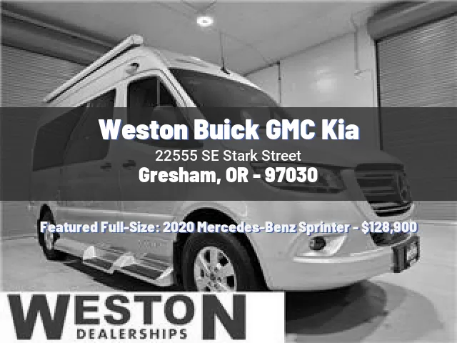 Weston Buick GMC Kia