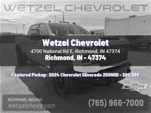 Wetzel Chevrolet
