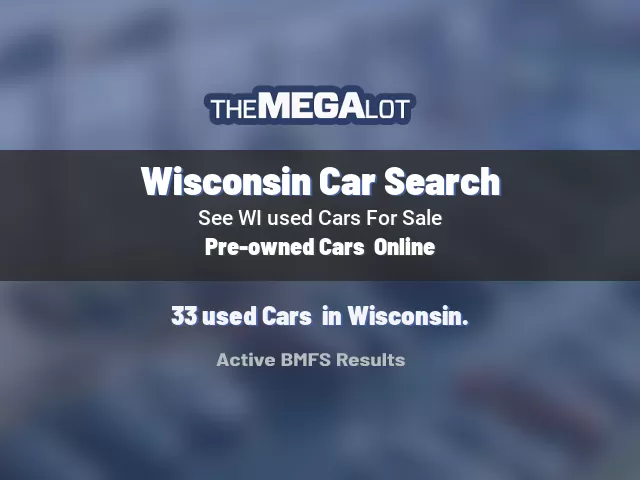 Wisconsin Car Search